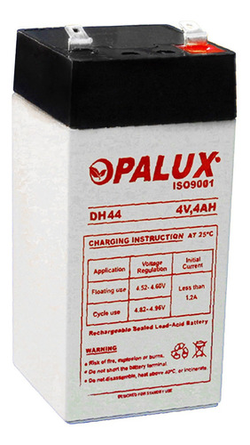 Batería Seca 4v 4ah Dh-44 Opalux