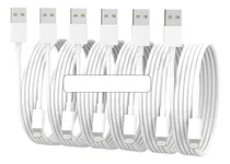 Comprar 6 Cables De Cargador Para iPhone [certificado Apple Mfi]