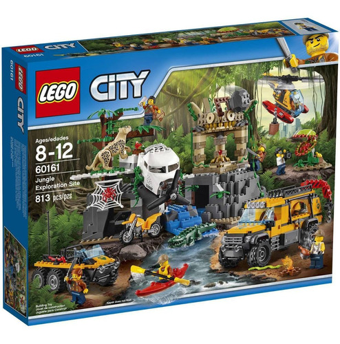 Lego City Exploración De La Selva Sitio 60161