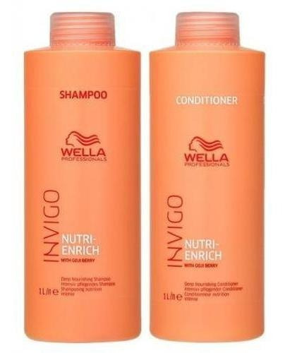  Kit Shampoo E Condicionador Wella Nutri Enrich Invigo