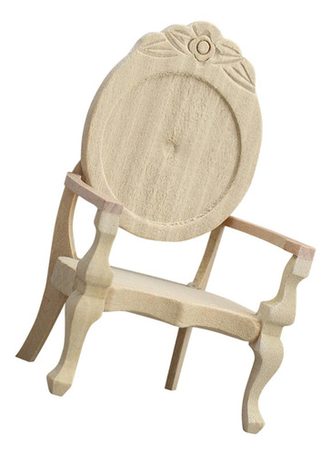6 Sillón Tallado De Un Solo Brazo, Sillón Vintage,