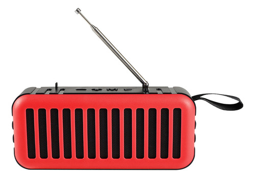 Altavoz Bluetooth Con Radio, Mini Subwoofer, Carga Solar W