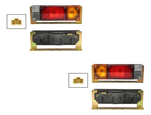 2 Calaveras C/ Base Dfzp Nissan D21 1999 2000 2001 2002 2003