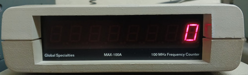 Contador De Frecuencia Global Specialties Max-100a 100 Mhz (Usado)