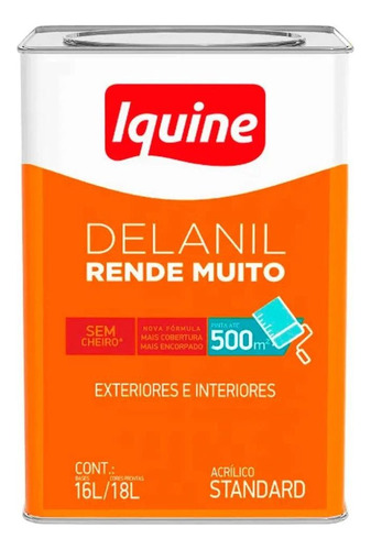 Tinta Látex Standard Rende Muito Cinza Rondon