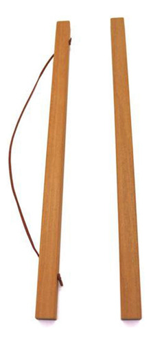 4pcs Pared Colgante De Madera Magnética Cartel De 31cm