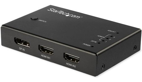 Switch Hdmi De 4 Puertos - 3x Hdmi Y 1x Displayport - 4k