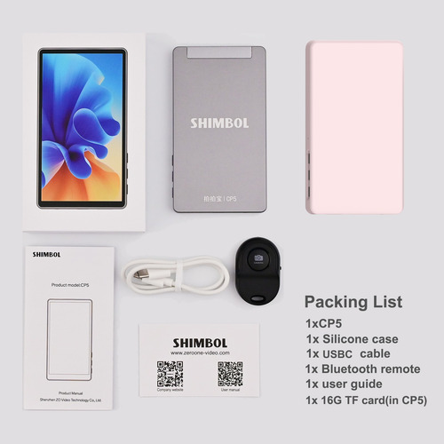 Pantalla Para Selfies Shimbol Snambol Cp5 Con Funda De Silic