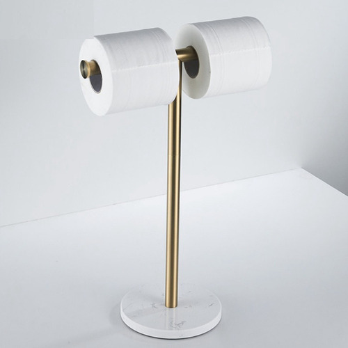 Suporte De Toalha De Mão Em Forma De T Com Base De Mármore P