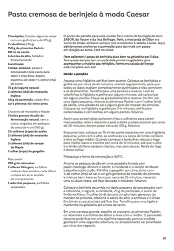 Nostalgia Receitas de Ottolenghi de Yotam Ottolenghi Editorial Companhia de Mesa Capa Dura Edição 1 Em Português 2025