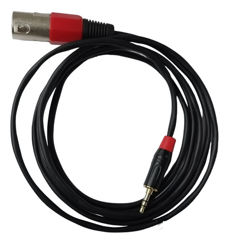 Cable Mini Jack 3.5 Para Teléfono Ipód A Canon Macho Xlr 