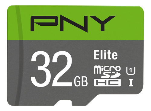 Tarjeta De Memoria Flash Pny Elite Class 10 Microsdhc 32 Gb