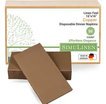 Comprar Servilletas Desechables De Papel Con Textura De Lino 16''x16