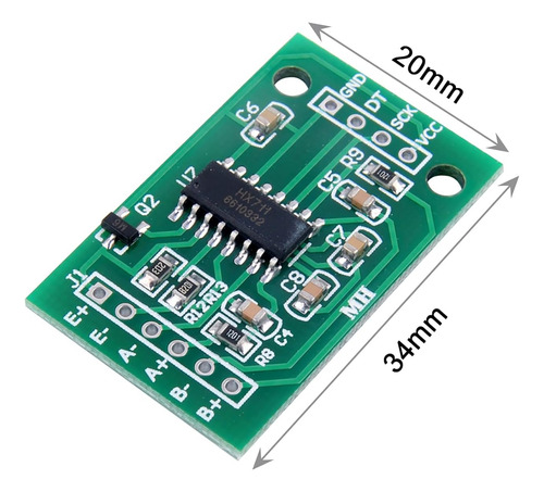 Kit De Placa De Módulo De Célula De Carga Hx711 Módulo Conv