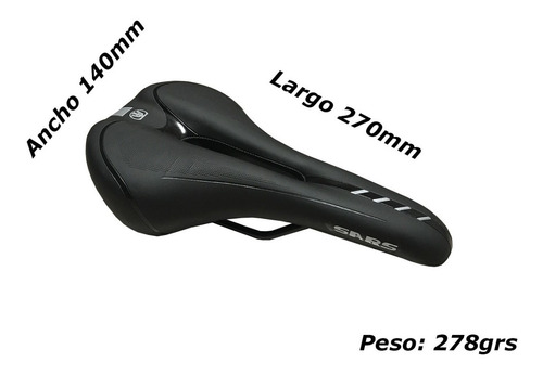 Asiento Bicicleta Sars - Calado Antiprostatico