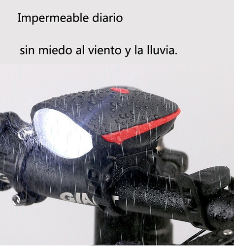 Con Embrague Eléctrico + Kit De Luces De Bicicleta Delantera