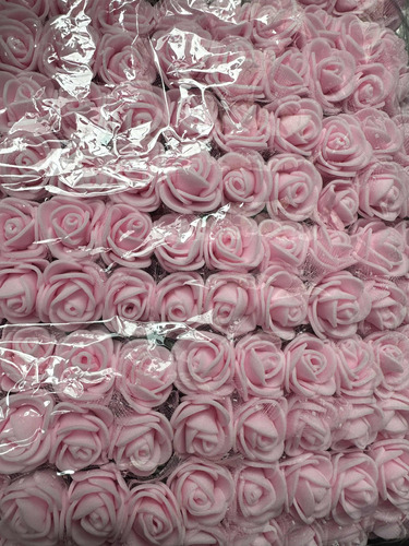 36 Flores Goma Eva Rosas. Nuevas! Hermosas!