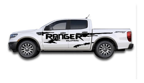Logo Tipo Raptor Para Ford Ranger Adhesivo Par