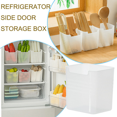 La Caja De Almacenamiento Con Puerta Lateral Del Refrigerado
