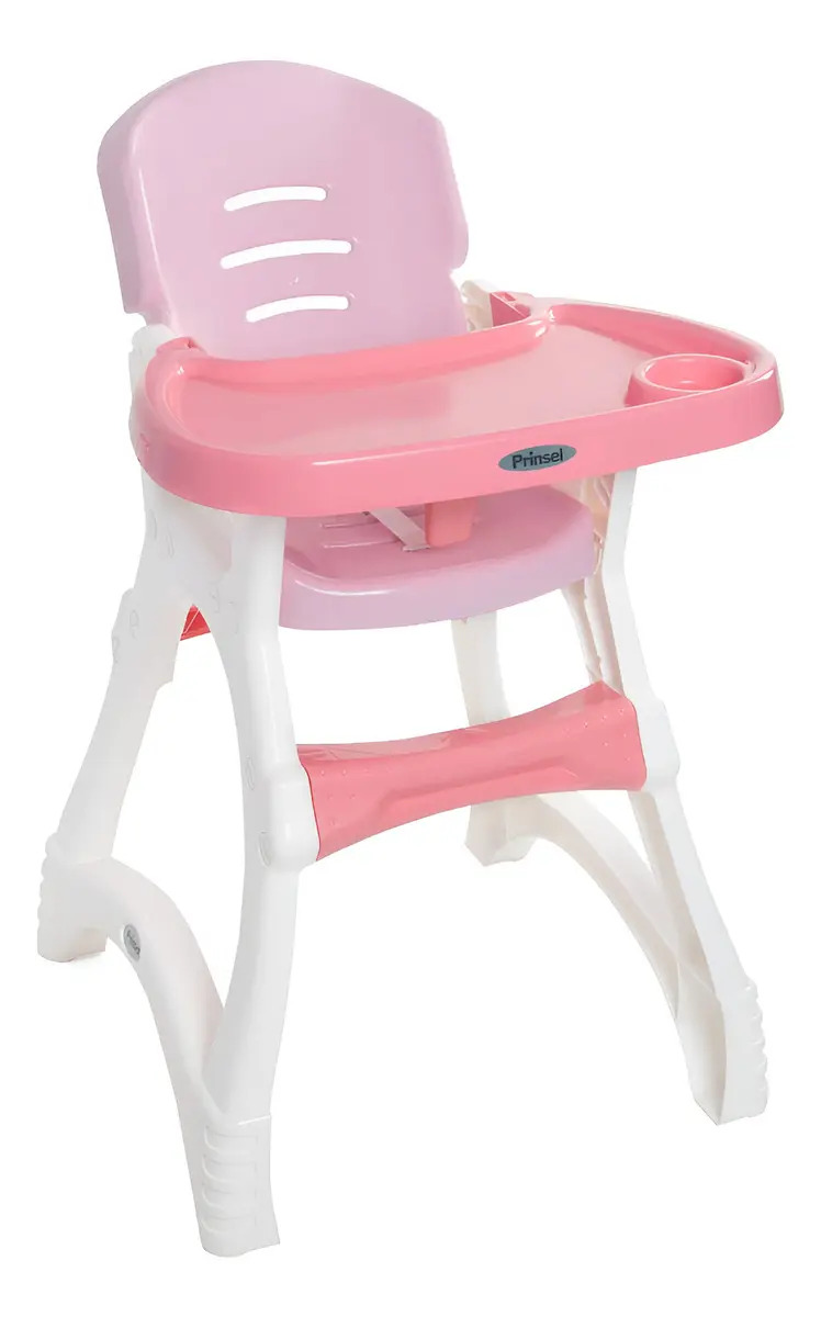 Silla Alta Prinsel Dinner Rosa Baby