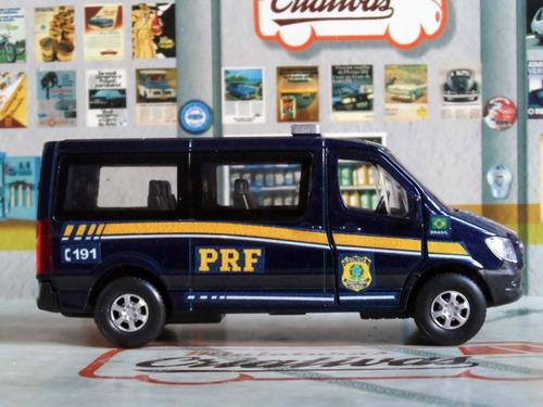Miniatura Sprinter Base Prf Polícia Rodoviária Federal