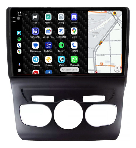 Multimidia C4 Lounge 9p Octacore Carplay 8gb 256gb Tpros