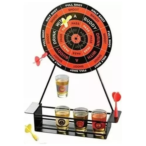 Juego De Shots Shot Glass Darts Bar Game Set Amigos Fiesta