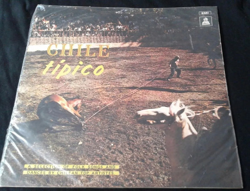 Vinilo Chile Típico Cuarteto Llaima Huasos Quincheros Otros.