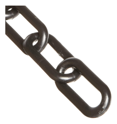 Mr Chain Cadena Barrera Plastico Negro Eslabon 1.5  Diametro