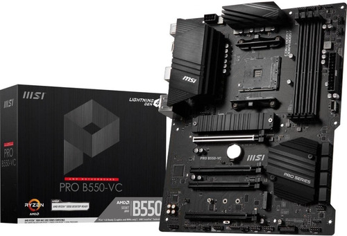 Board Msi Pro B550 - Vc Socket Am4 Pci 4.0