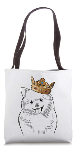 Bolsa De Tela Con Corona Para Perro Pomerania