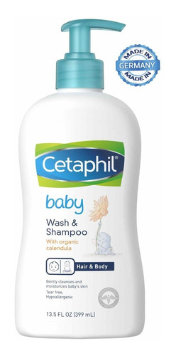 Cetaphil Baby Wash Y Champú Con Calendu - mL a $105