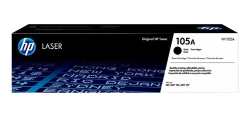 Toner Hp 105a Negro Original W1105a