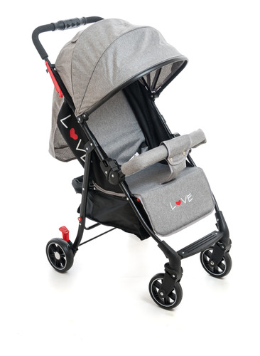 Cochecito Paseo Coche Rider Infantil Capota Desplegable Love