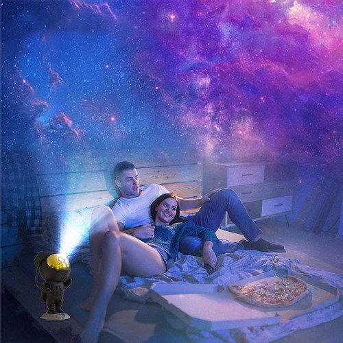 Proyector De Estrellas Leanju Astronauta Led Nebulosa