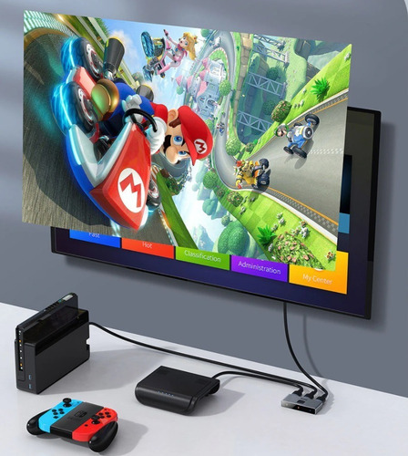 Imagen 8 de 9 de Switch Splitter Hdmi 2 En 1 Ultra Hd 4k Premium Baseus