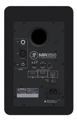 Imagen 3 de 3 de Mackie Mr624 (unidad) - Monitor De Estudio