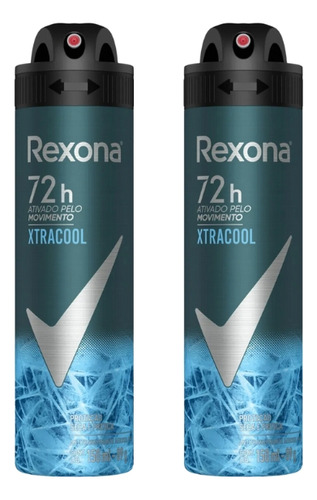 Desodorante Aero Rexona 150ml Masc Xtra Cool-kit C/2un