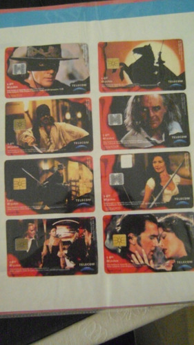 Tarjeta Telefonica Colecc Telecom Peliculas Zorro 5 Nva (Usado)