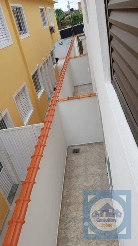 Imagem 7 de 16 de Casa Com 3 Dormitórios À Venda, 73 M² Por R$ 290.000,00 - Vila Mateo Bei - São Vicente/sp - Ca0944