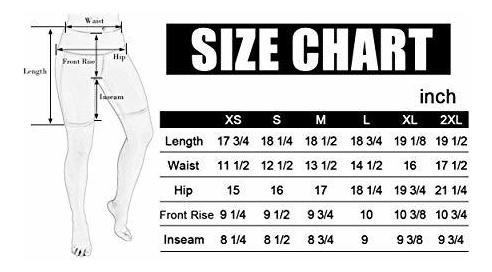 Ododo Pantalon Corto Yoga Cintura Para Control Abdomen No