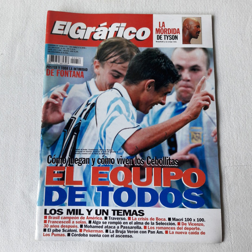 Revista Grafico Nº 4056 1/7/1997 Cambiasso Aimar Romeo