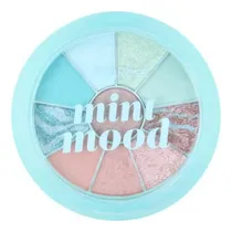 Comprar Paleta de sombras de ojos Ruby Rose Paleta de sombras: azul claro, verde claro, rosa claro, plata, paleta de colores crema brillante\u002Fmate