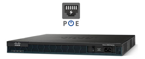 Router Cisco 2901 K9 Poe 2 Puertos Wan 10/100/1000 Ethernet