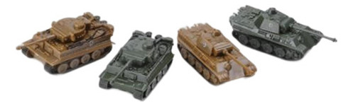 Modelo De Tanque A Escala 1:144 Tipo Tiger Panther Para Cole