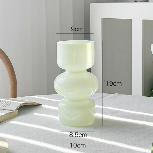 Thickened Medieval Vase-light Green (packing Rate 36) - Chic