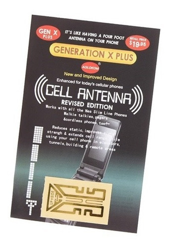 Antena Booster Amplificador De Señal Celular Gsm 3g Universa