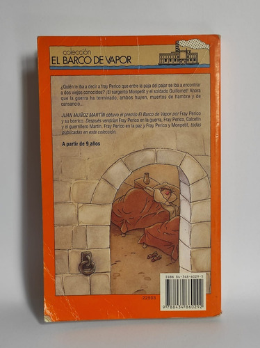 Imagen 2 de 2 de Fray Perico Y Monpetit Juan Muñoz Libro Usado