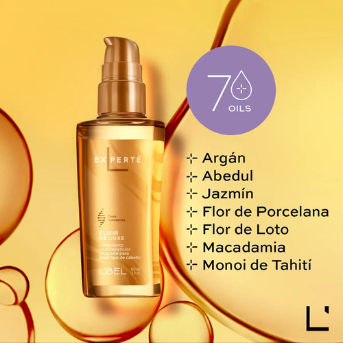 Aceite Para Cabello Elixir De Luxe
