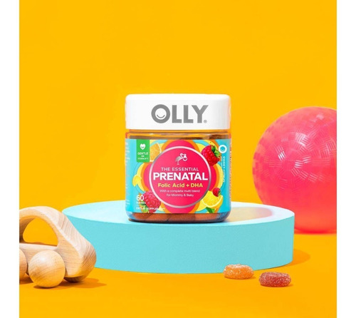 Olly Vitaminas Prenatales Acido Folico + Dha